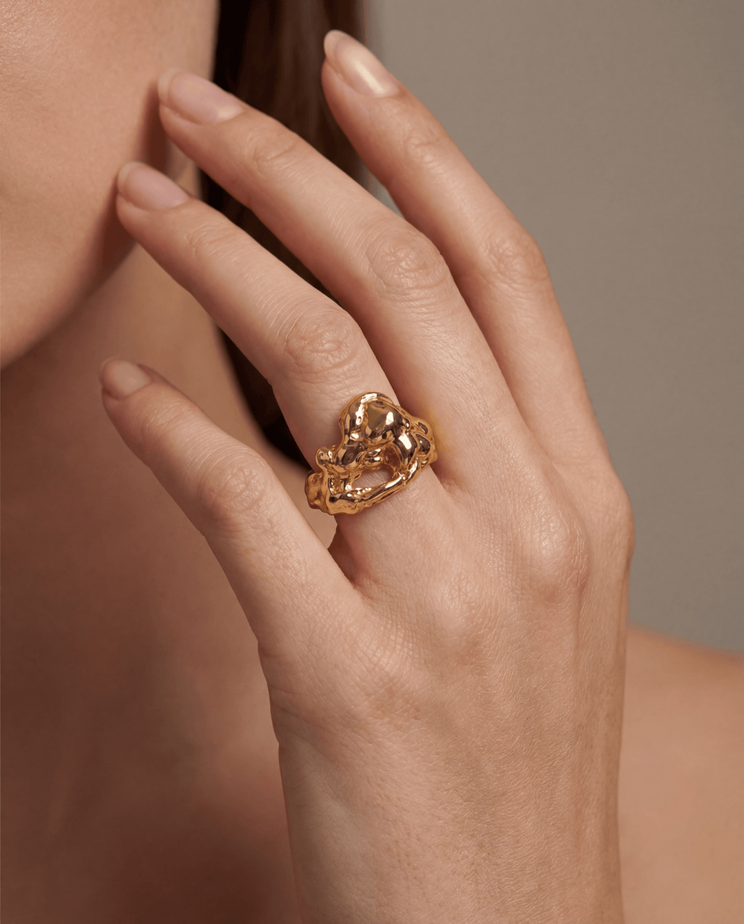 Alice Gold Ring - Coralina