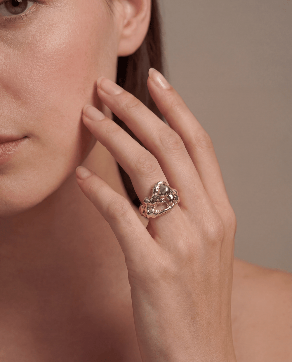 Alice Silver Ring - Coralina
