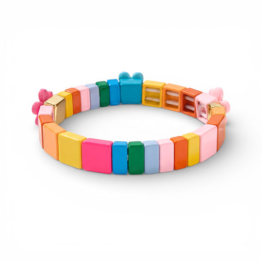 Kids Pink Petal Pop Bracelet