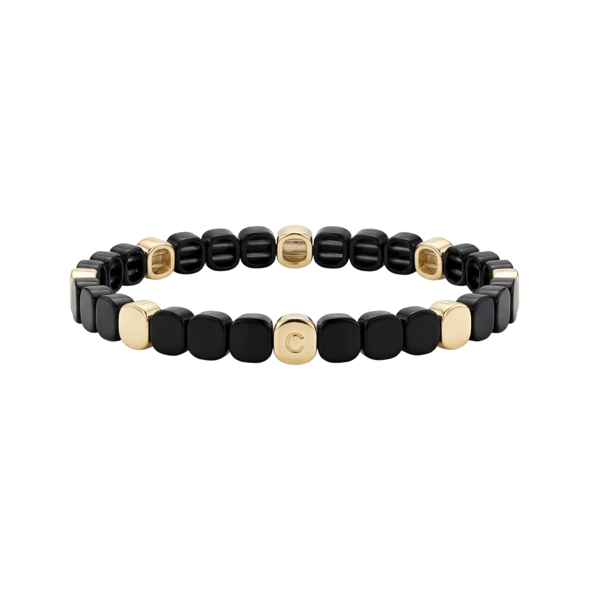 Mini Black Palm Beach Bracelet - Coralina
