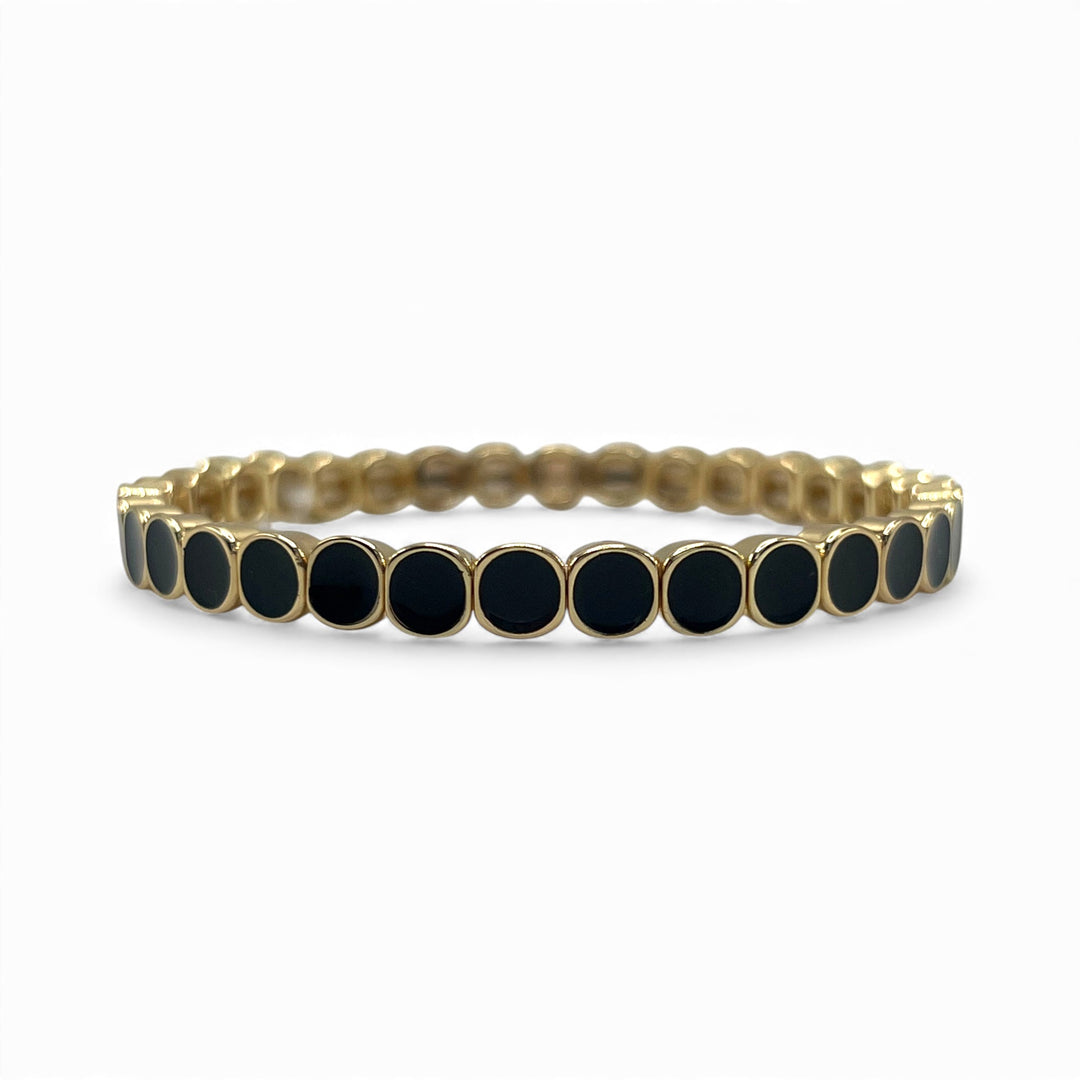 Mini Onyx Palm Beach Bracelet - Coralina