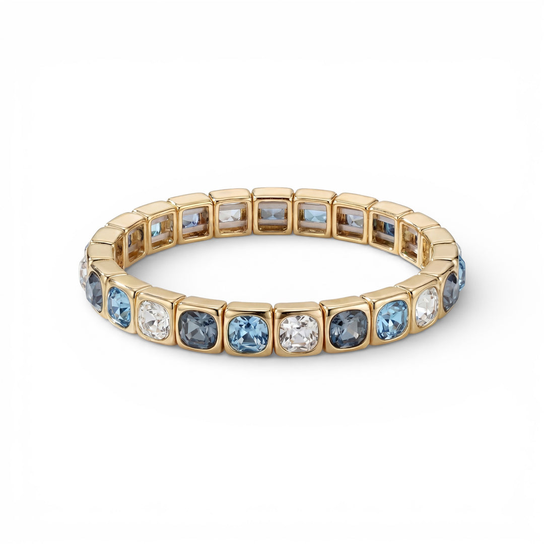 St. Barths Blue Gemstone Bracelet - Coralina