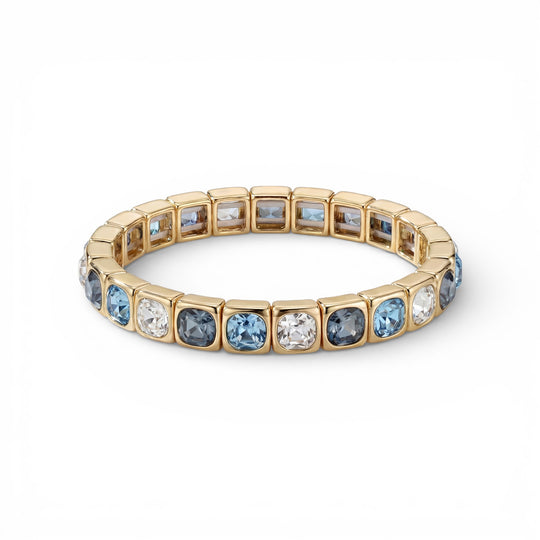 St. Barths Blue Gemstone Bracelet - Coralina