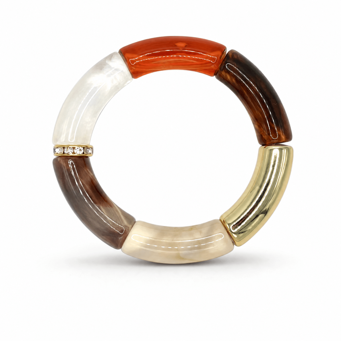 Corsica Resin Bracelet No.3 - Coralina
