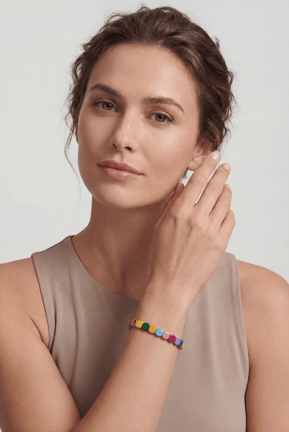 Mini Colorful Palm Beach Bracelet - Coralina