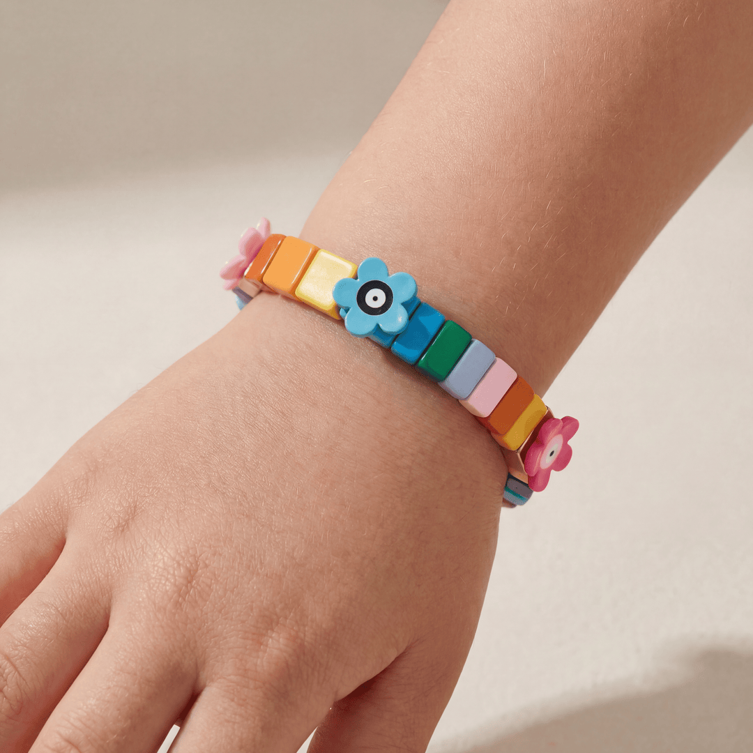 Kids Pink Petal Pop Bracelet