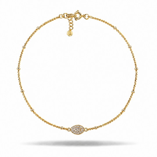 Newport Pavé Anklet