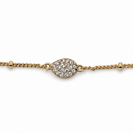 Newport Pavé Anklet
