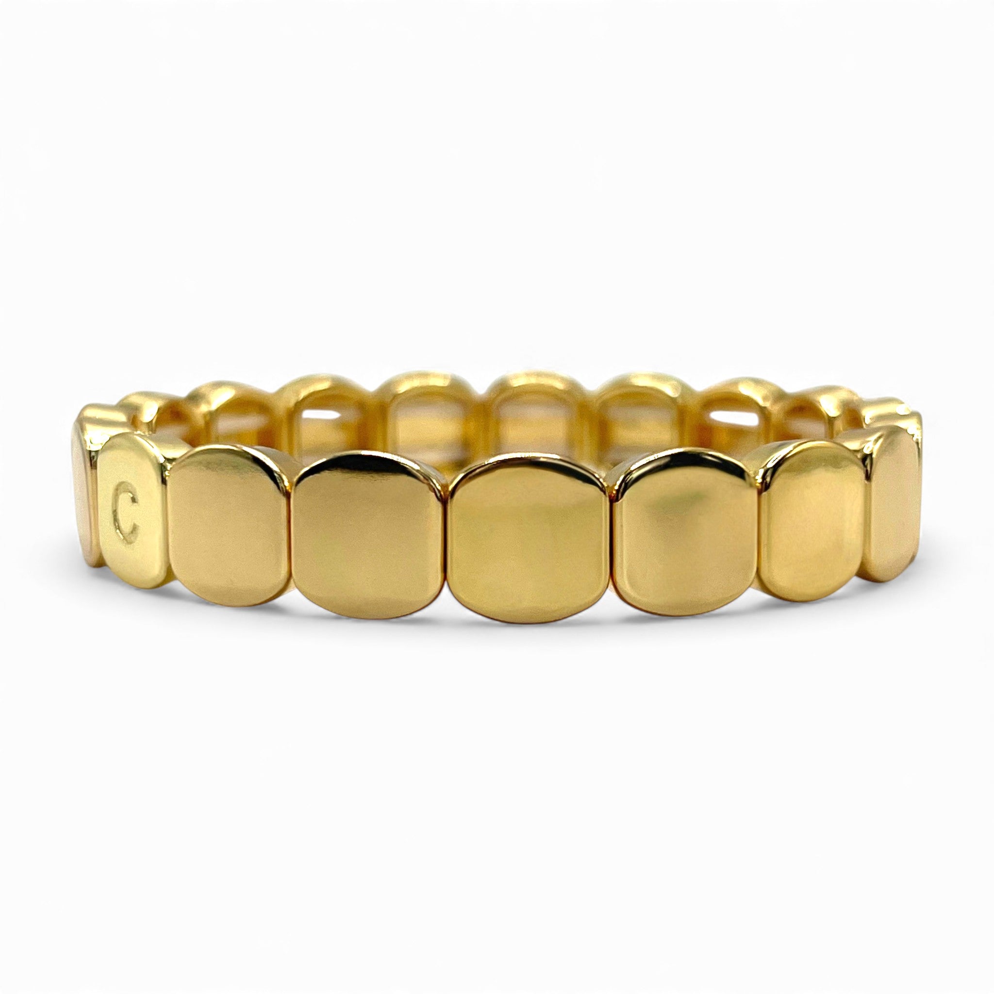 Gold Palm Beach Bracelet - Coralina