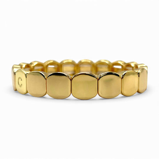 Gold Palm Beach Bracelet - Coralina