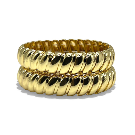 Montecito Gold Serpentine Bracelet - Coralina