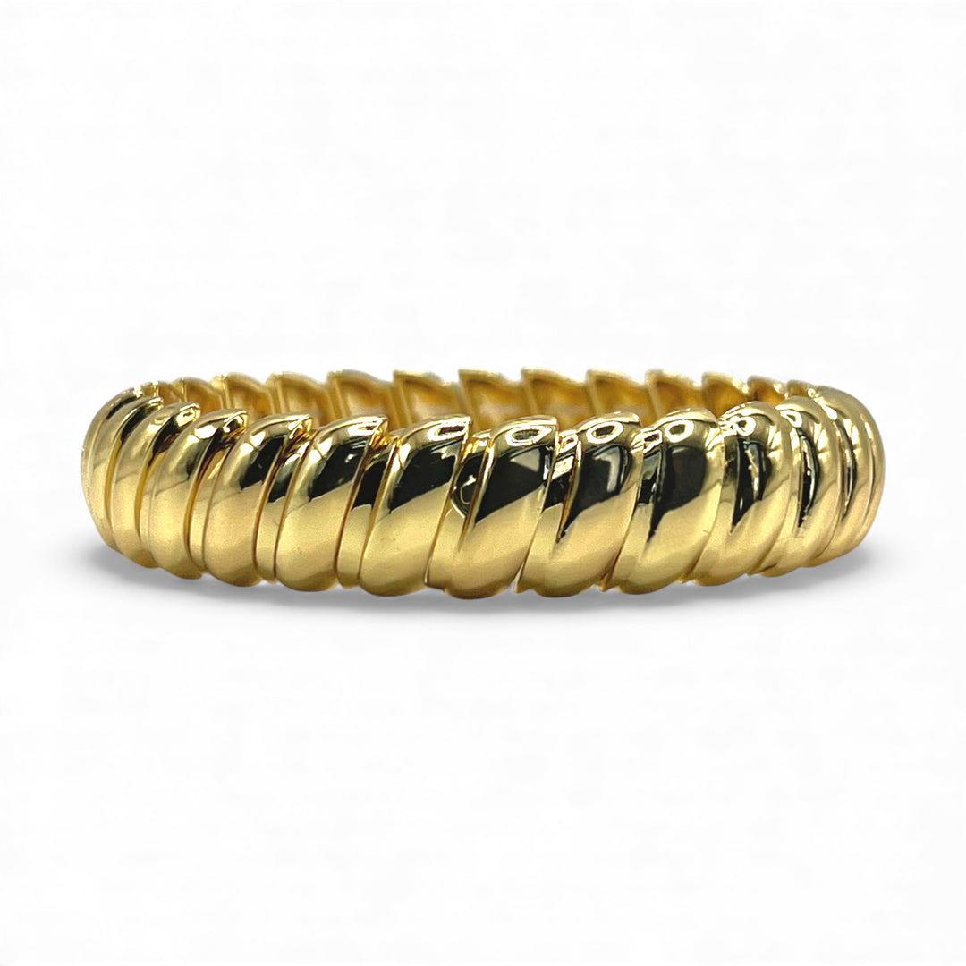Montecito Gold Serpentine Bracelet - Coralina