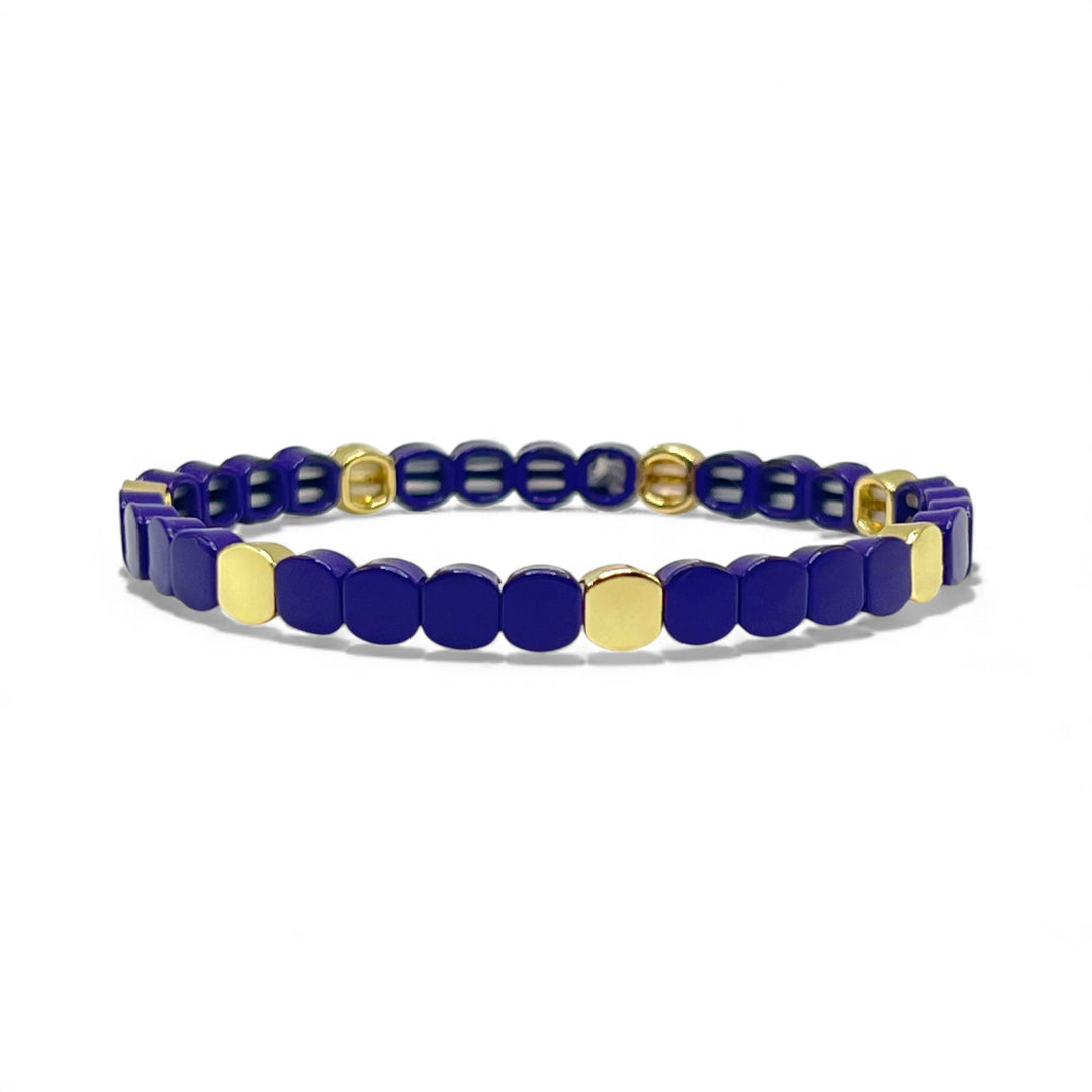 Mini Purple Palm Beach Bracelet - Coralina