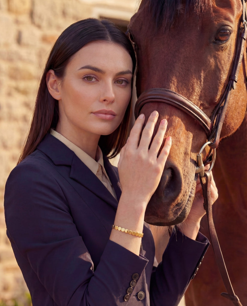 Mini Gold Palm Beach Bracelet - Coralina