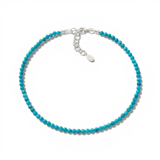 The Antibes Natural Turquoise Necklace - Coralina
