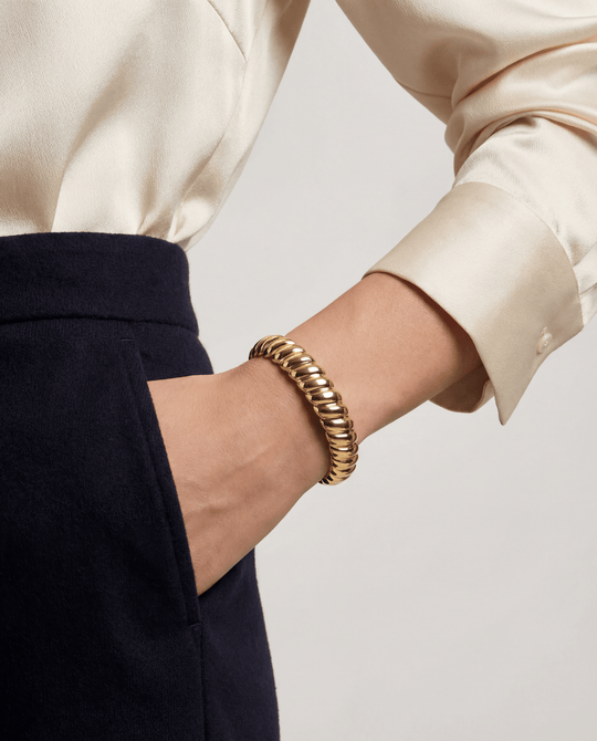 Montecito Gold Serpentine Bracelet - Coralina