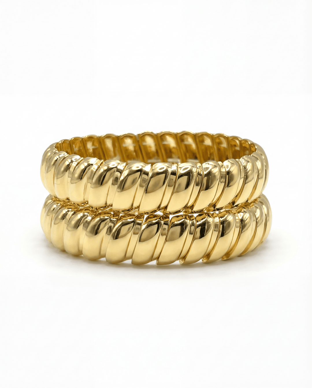 Montecito Gold Serpentine Bracelet - Coralina