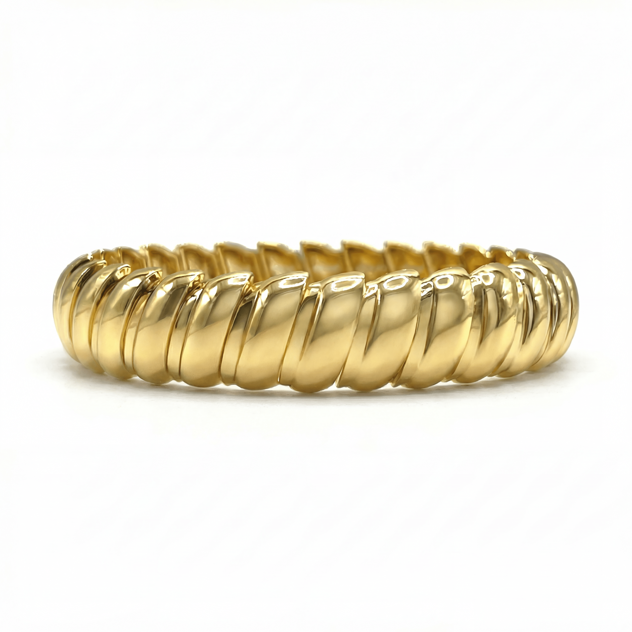 Montecito Gold Serpentine Bracelet - Coralina