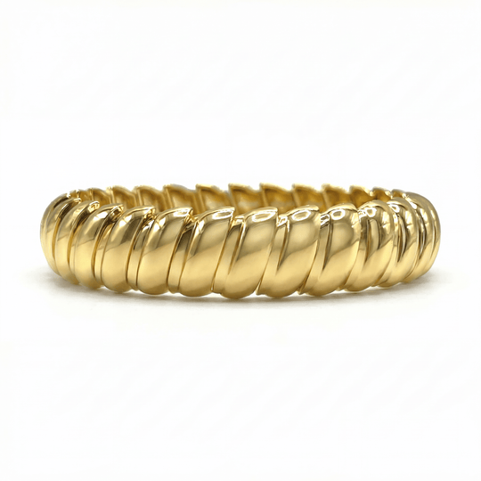 Montecito Gold Serpentine Bracelet - Coralina