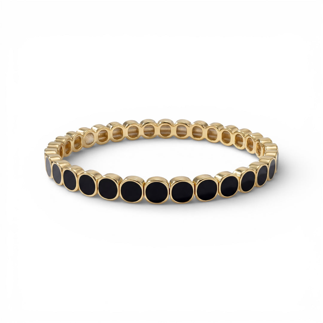 Mini Onyx Palm Beach Bracelet - Coralina