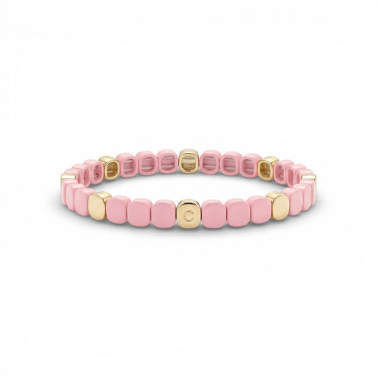 The Colony Pink Palm Beach Bracelet - Coralina