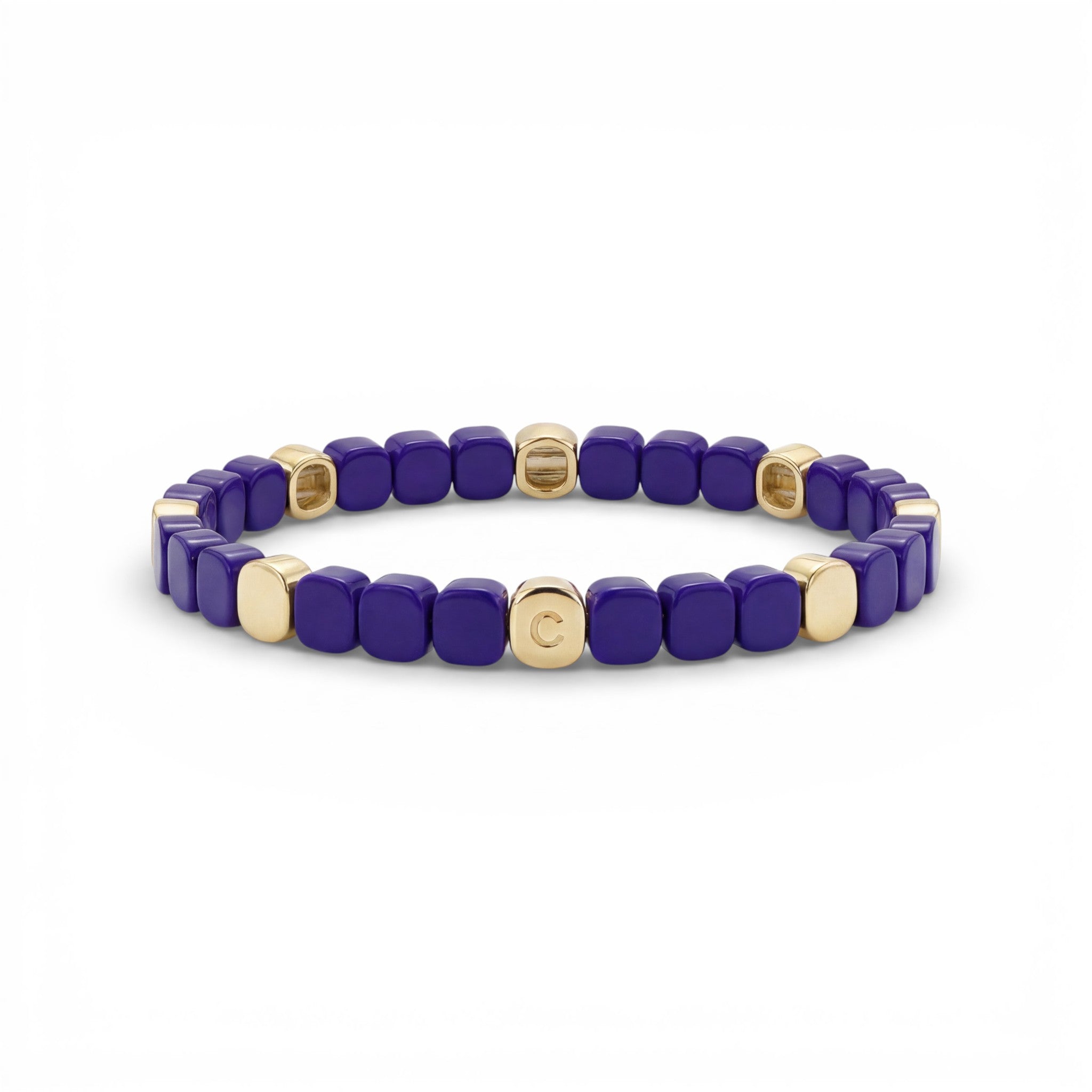 Mini Purple Palm Beach Bracelet - Coralina
