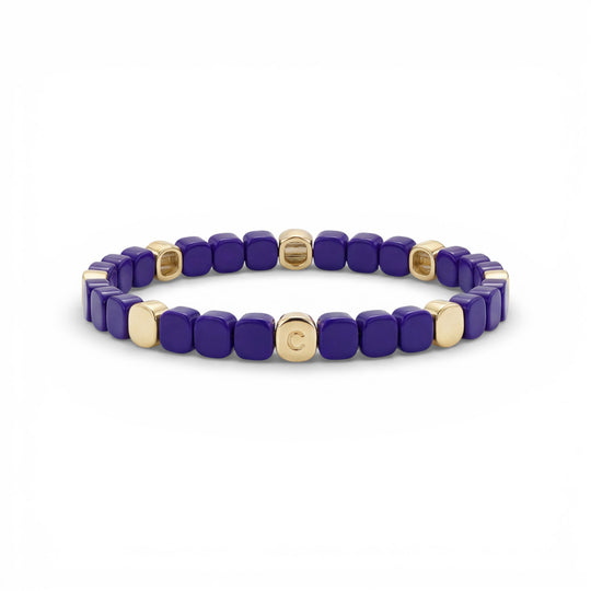 Mini Purple Palm Beach Bracelet - Coralina