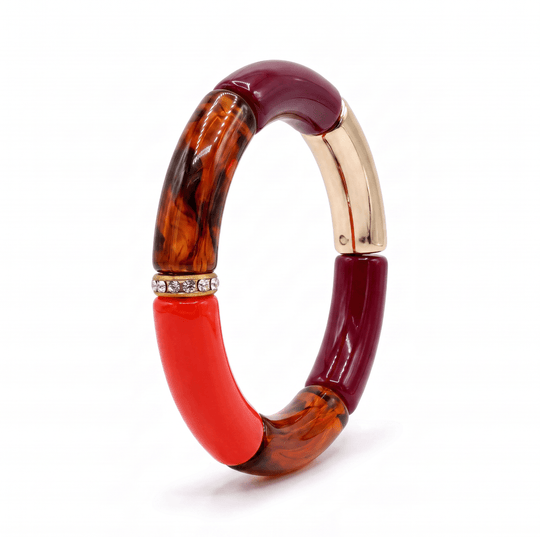 St. Tropez Resin Bracelet No.1 - Coralina