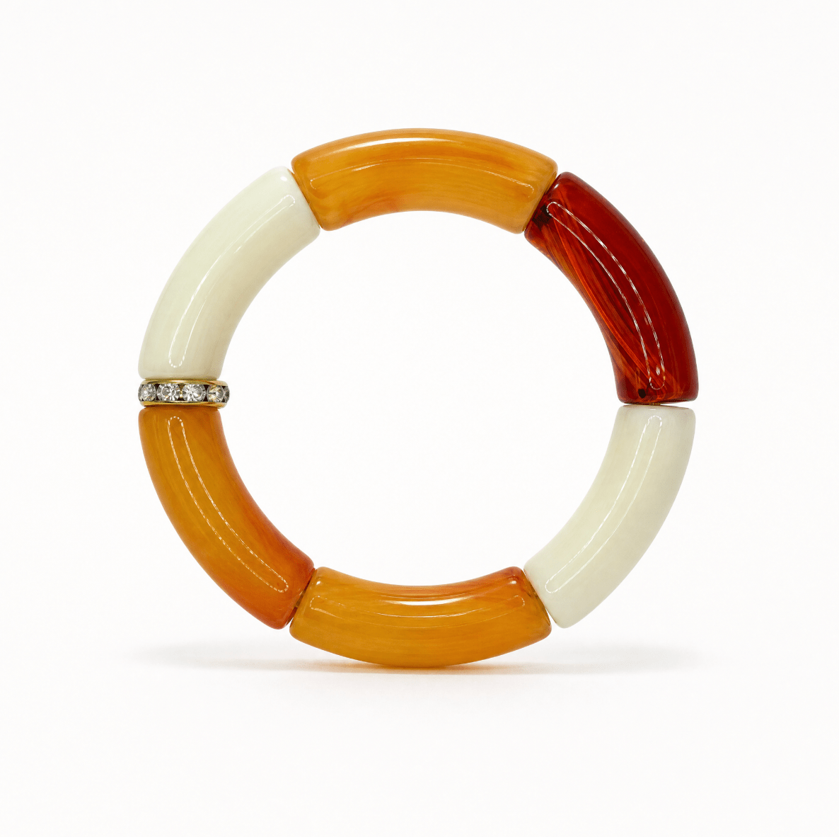 Gstaad Resin Bracelet No.2 - Coralina