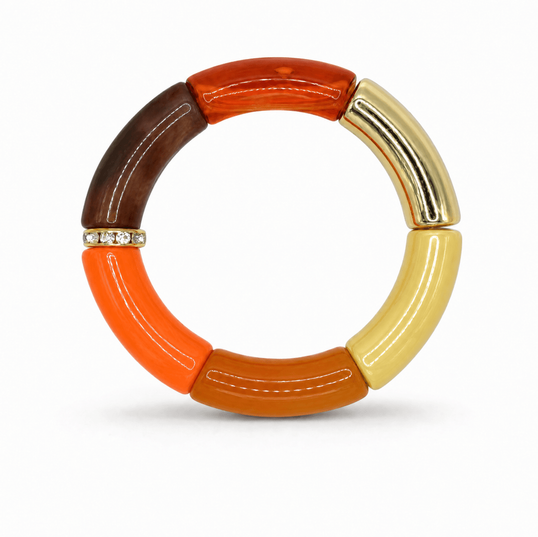 Capri Resin Bracelet No.2 - Coralina
