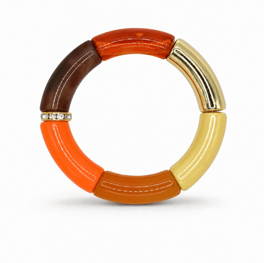 Capri Resin Bracelet No.2 - Coralina