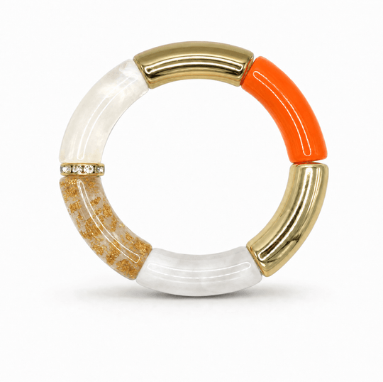 Capri Resin Bracelet No.3 - Coralina