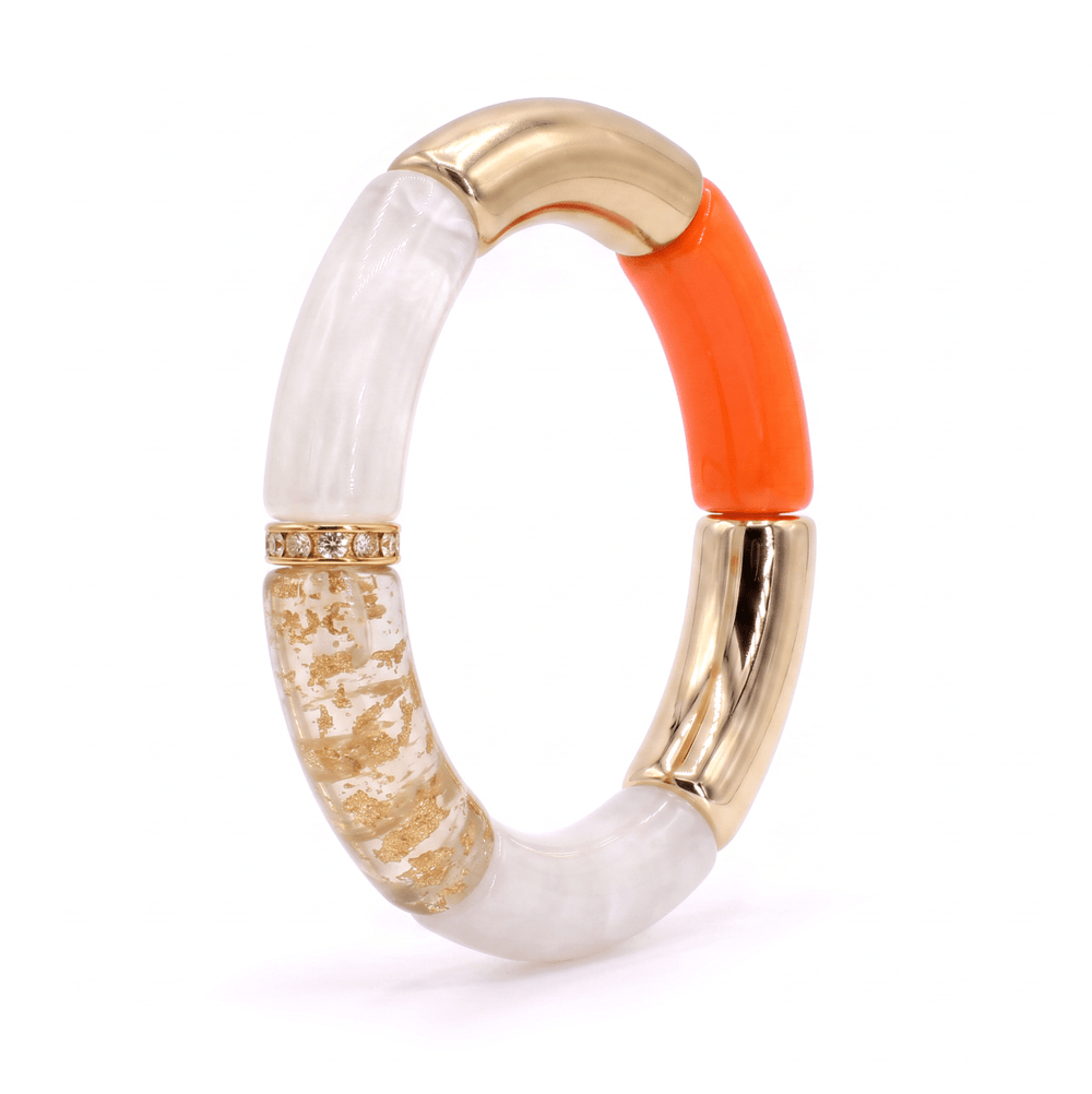 Capri Resin Bracelet No.3 - Coralina
