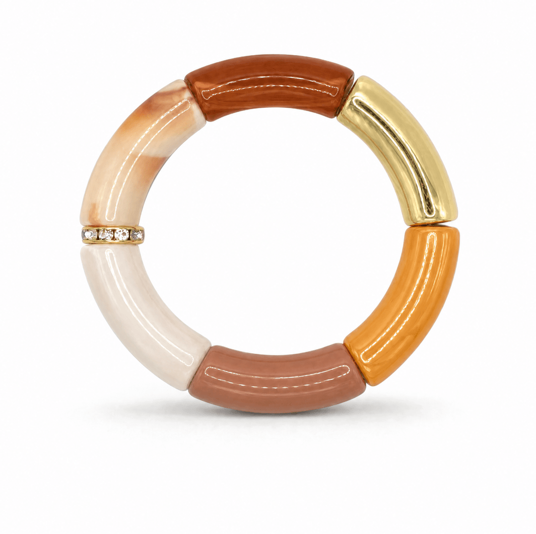 Corsica Resin Bracelet No.1 - Coralina