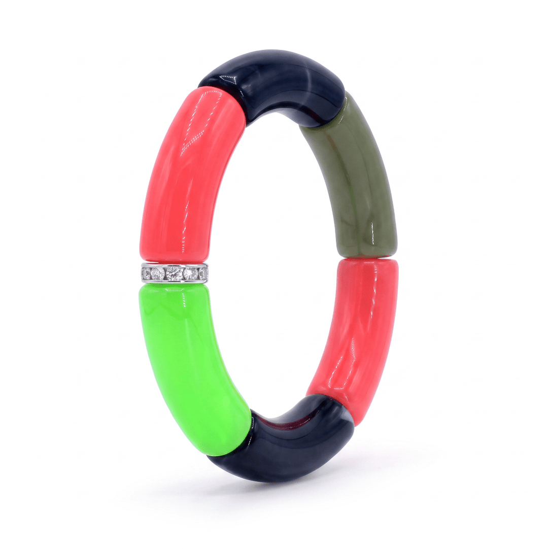 Ibiza Resin Bracelet No.2 - Coralina