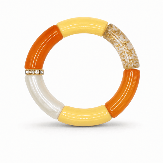 Mykonos Resin Bracelet No.1 - Coralina