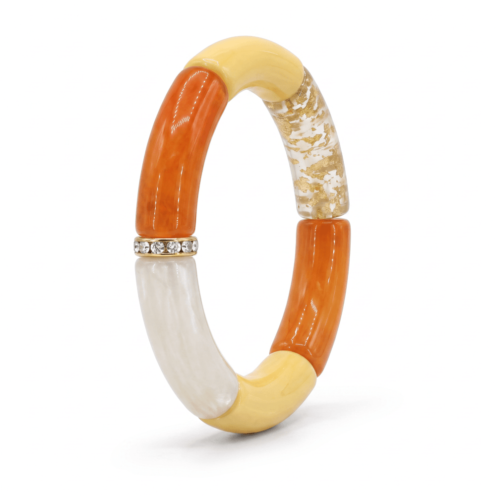 Mykonos Resin Bracelet No.1 - Coralina