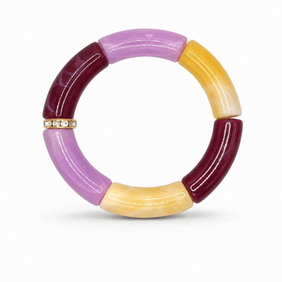 Mykonos Resin Bracelet No.2 - Coralina