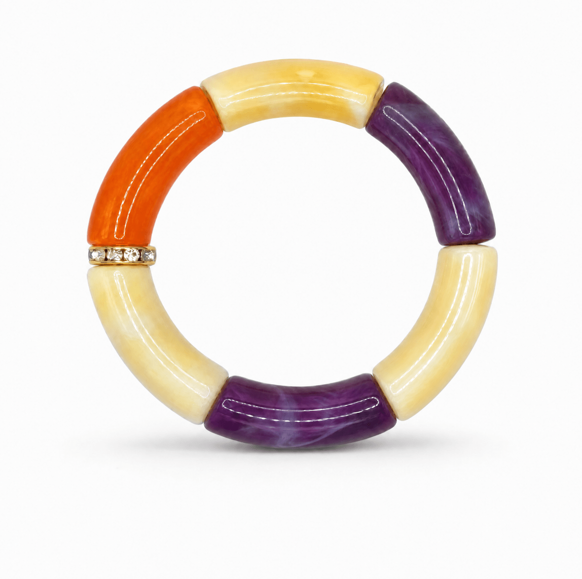 Mykonos Resin Bracelet No.3 - Coralina