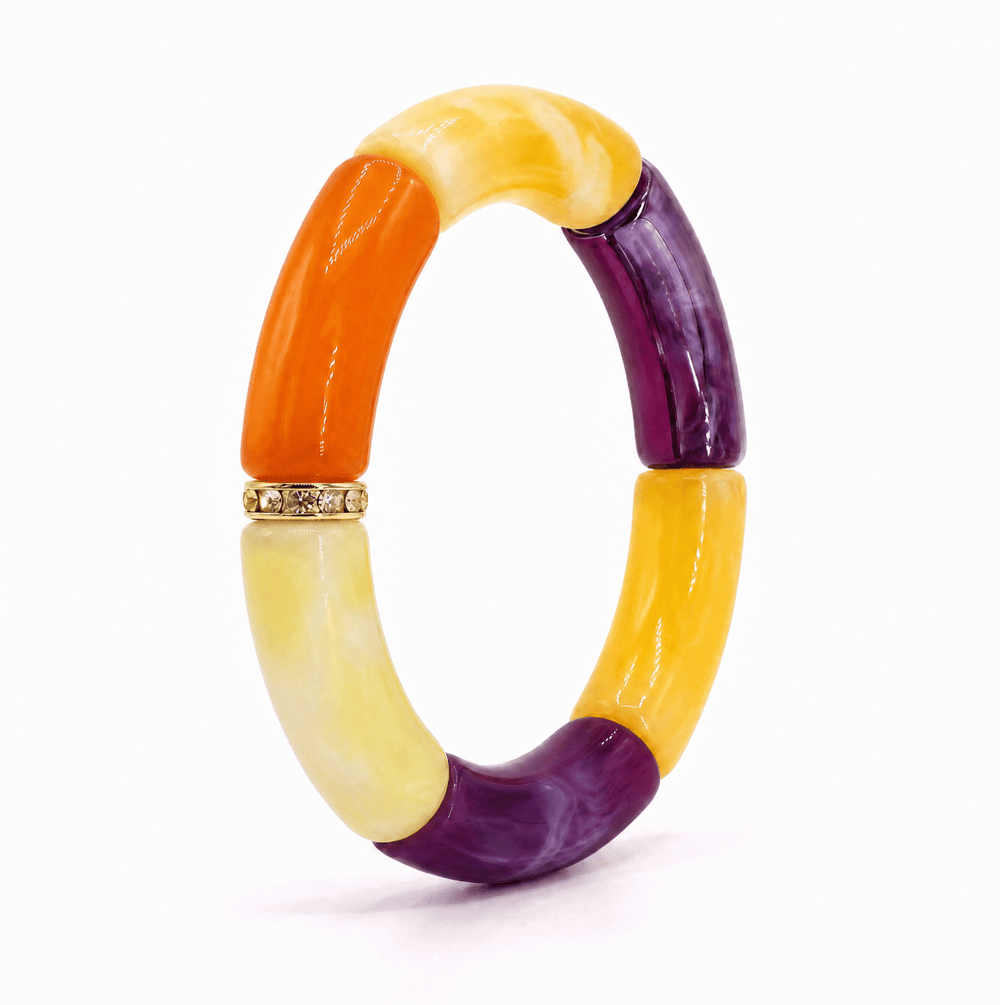 Mykonos Resin Bracelet No.3 - Coralina