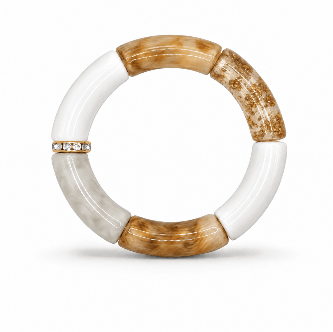 Gstaad Resin Bracelet No.4 - Coralina