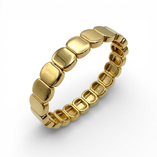 Gold Palm Beach Bracelet - Coralina