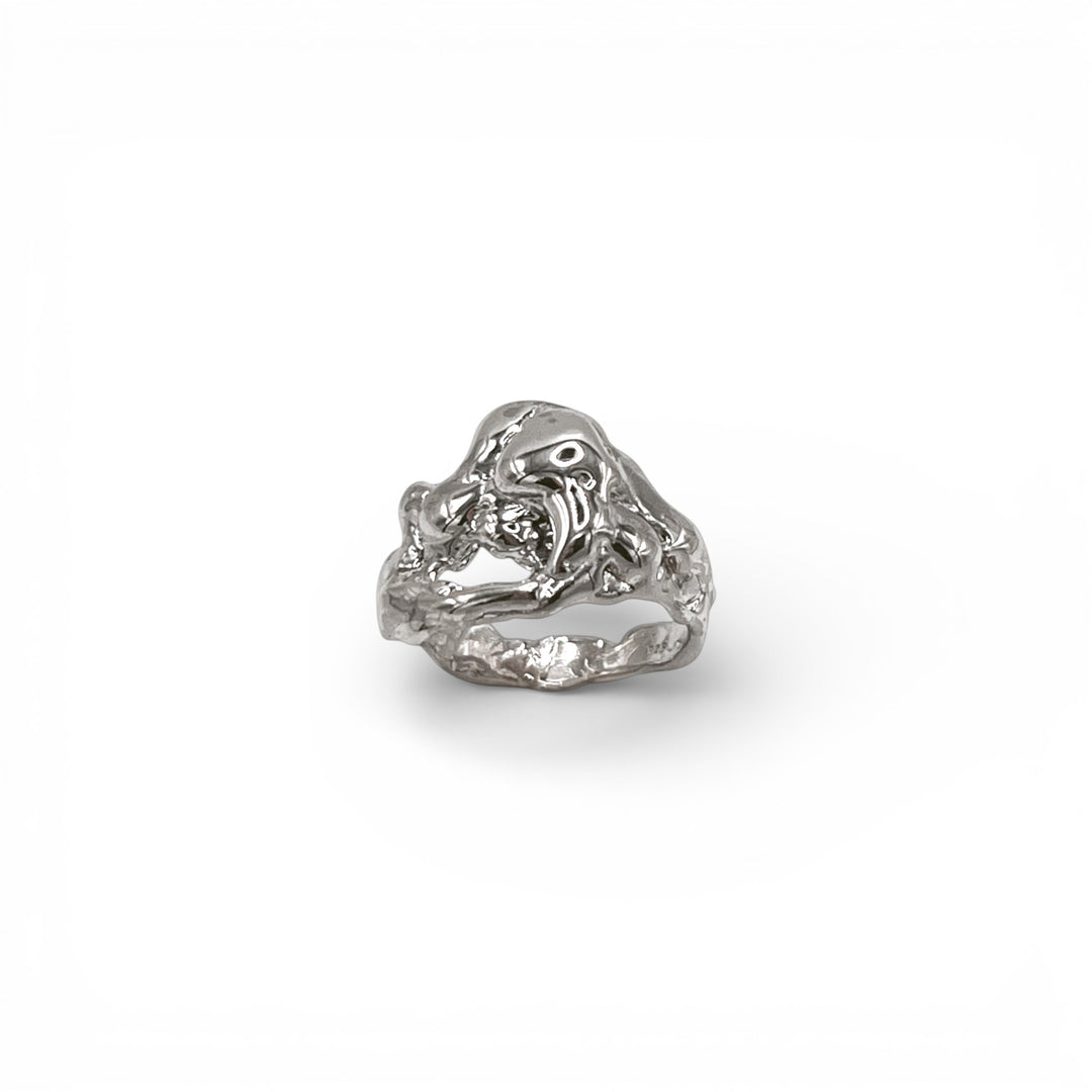 Alice Silver Ring - Coralina