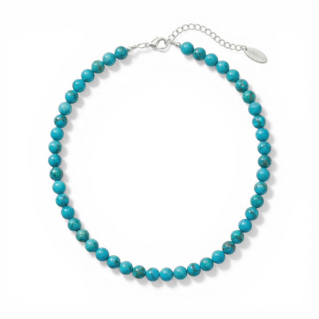 Smeralda Arizona Turquoise Necklace - Coralina