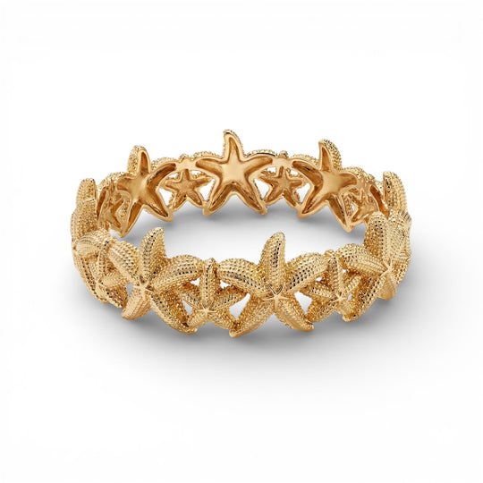 Gold Starfish Bracelet - Coralina
