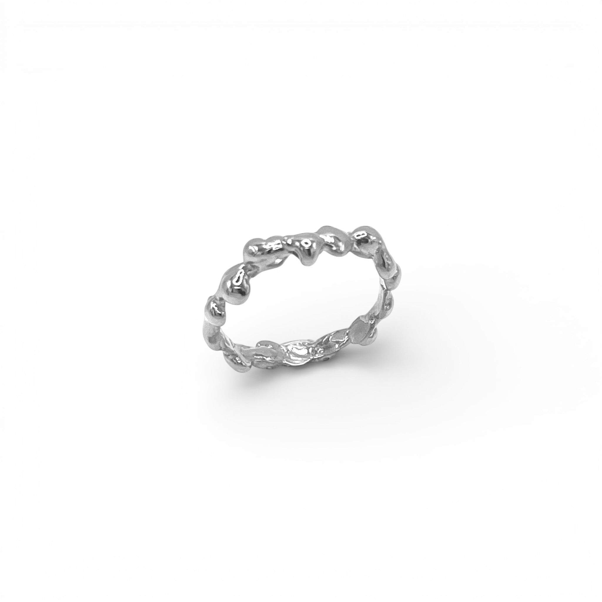 Evie Silver Ring - Coralina