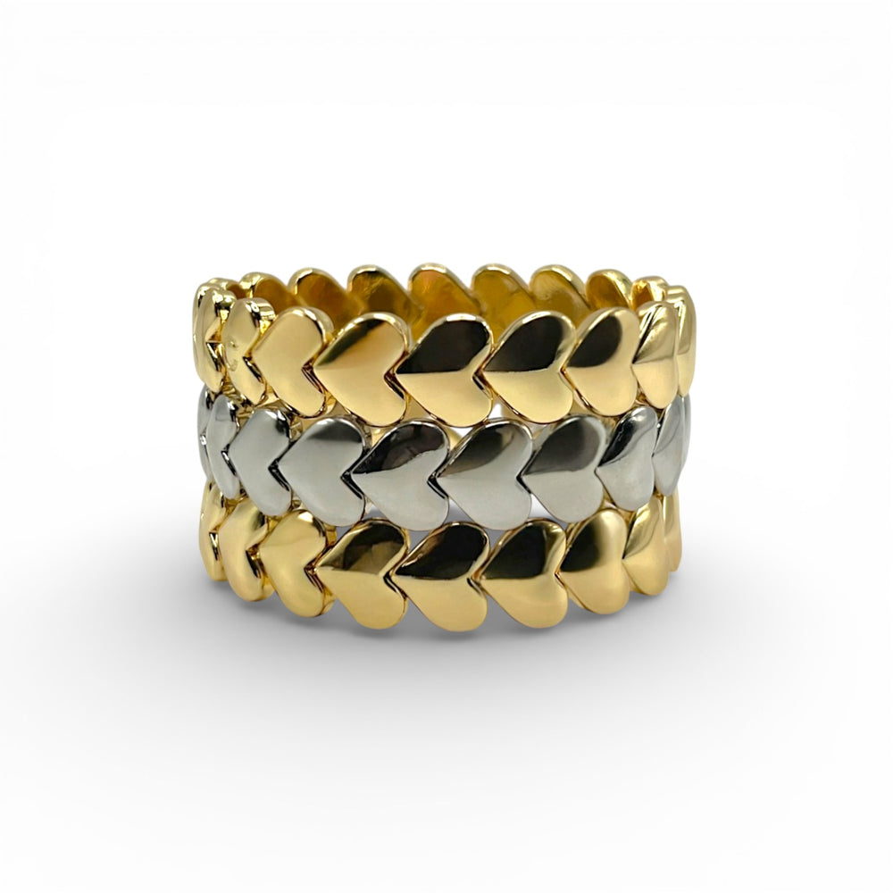 With Love Gold Heart Bracelet - Coralina