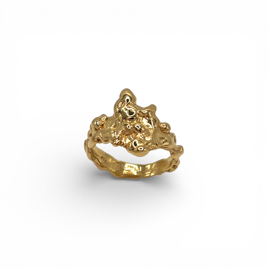 Adelina Gold Ring - Coralina