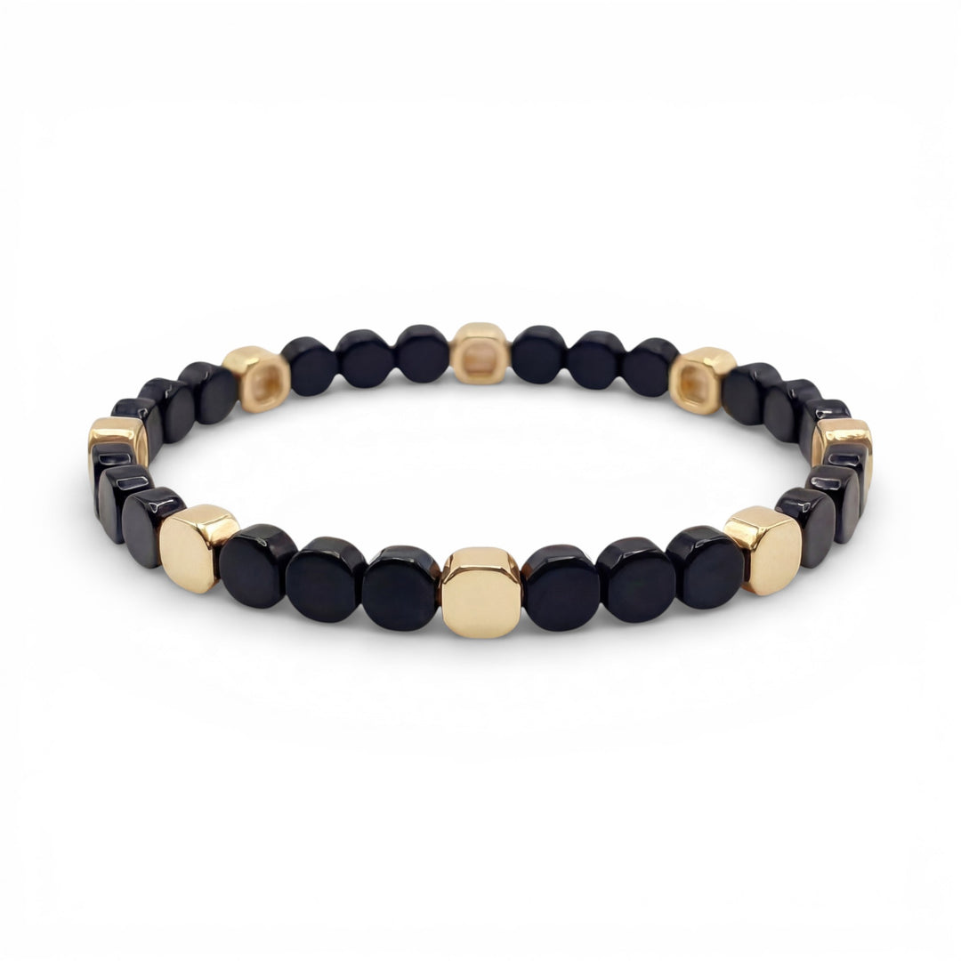 Mini Black Palm Beach Bracelet - Coralina
